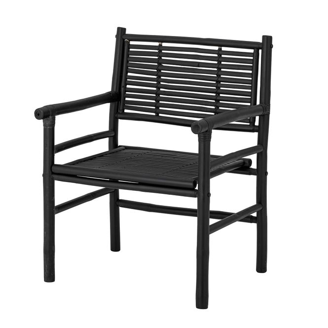 Hovedbilde Bloomingville Coen loungestol 2 stk – sort bambus