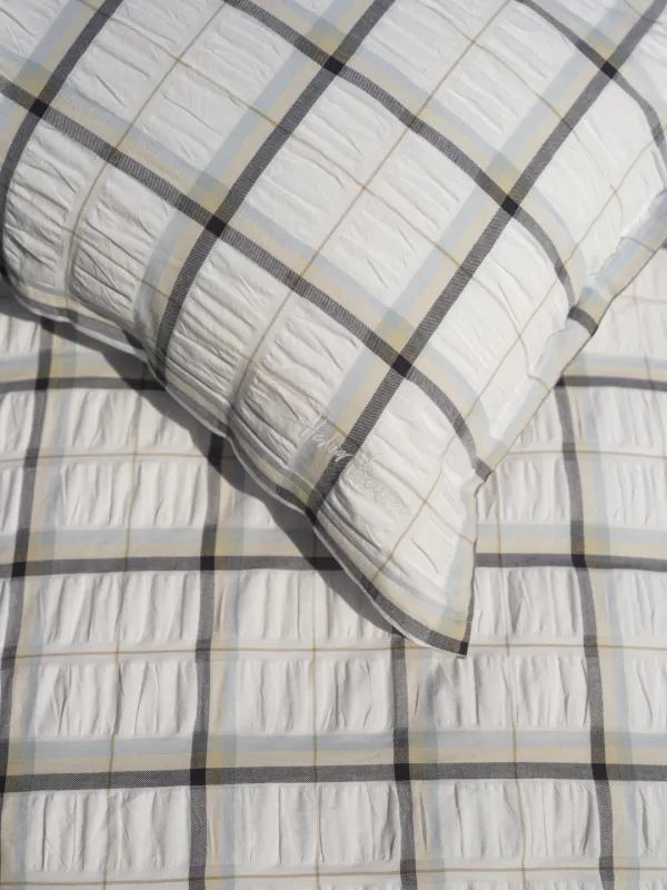Halvor Bakke Nox sengesett 140x220/50x70 Blå / Midnight blue