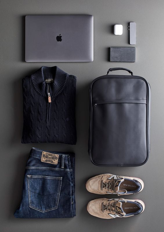 Baltimore Travel ryggsekk 15L, sort