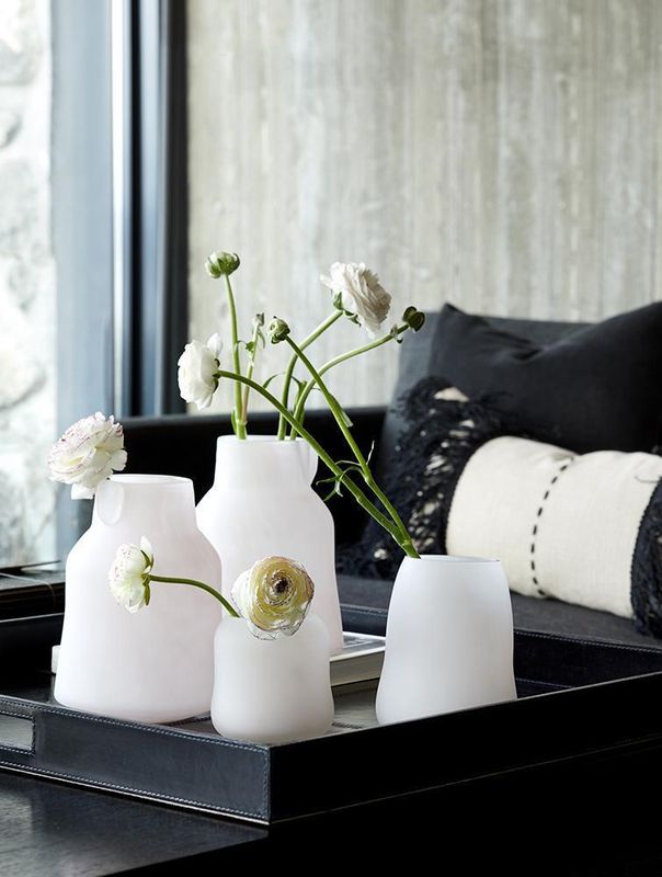 Vase matt glass - Aina Sollie Steen