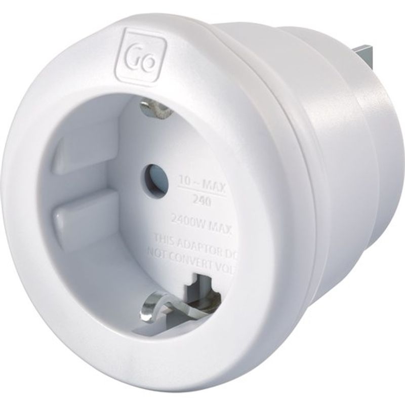 Adapter (Type I) til Austraila og Kina fra Go Travel