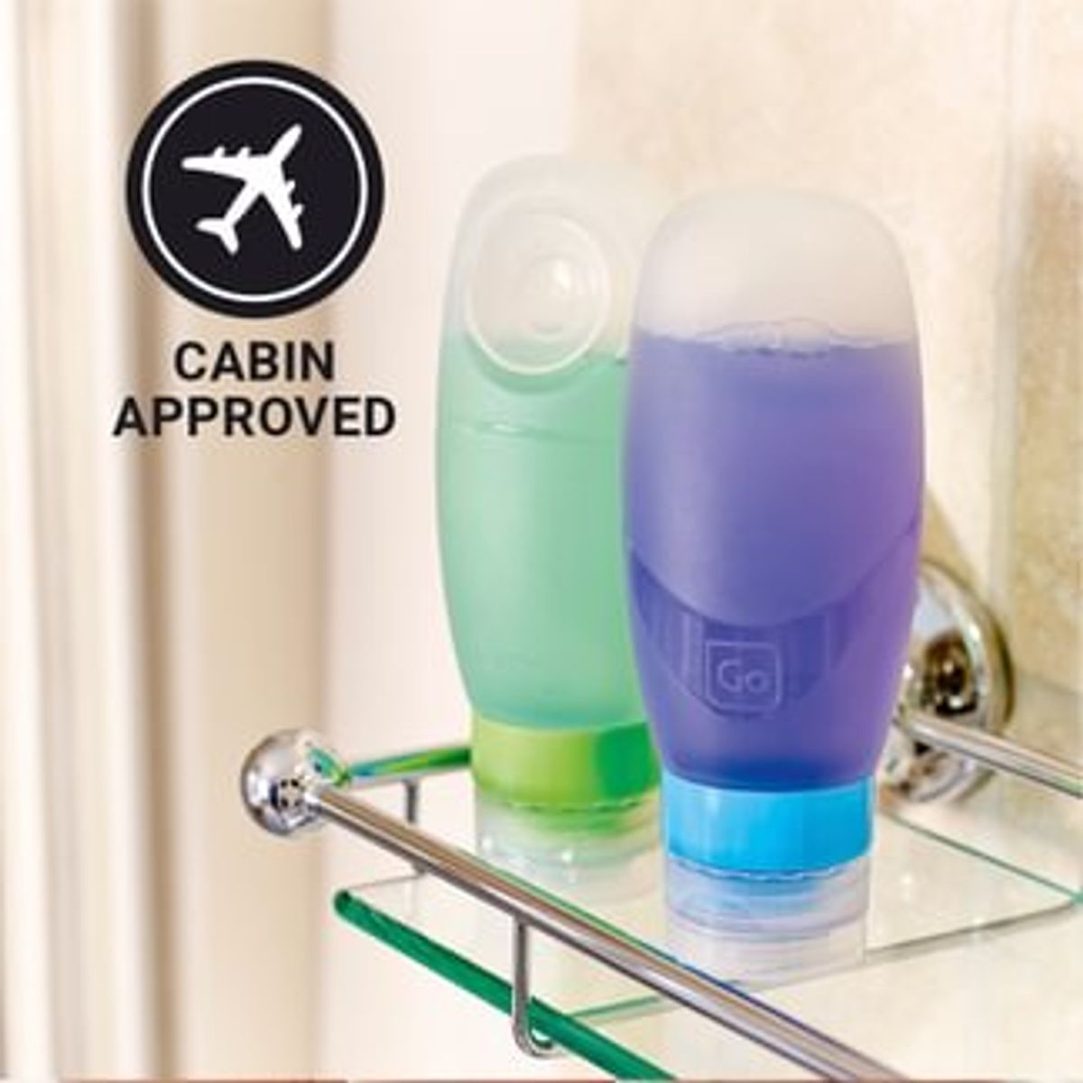 Squeezy reiseflasker – 2 x 100 ml fra  Go Travel 